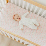 Premium Knit Fitted Crib Sheet - Cheery