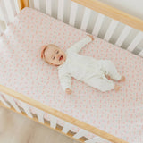 Premium Knit Fitted Crib Sheet - Cheery