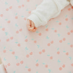 Premium Knit Fitted Crib Sheet - Cheery