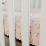 Premium Knit Fitted Crib Sheet - Cheery