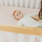 Premium Knit Fitted Crib Sheet - Cheery