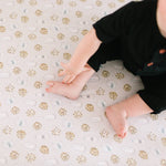 Premium Knit Fitted Crib Sheet - Chip