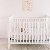 Premium Knit Fitted Crib Sheet - Chip