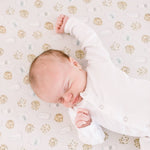 Premium Knit Fitted Crib Sheet - Chip