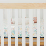 Premium Knit Fitted Crib Sheet - Clara