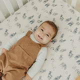 Premium Knit Fitted Crib Sheet - Cody