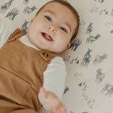 Premium Knit Fitted Crib Sheet - Cody