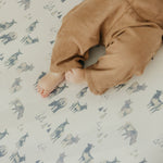 Premium Knit Fitted Crib Sheet - Cody