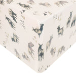 Premium Knit Fitted Crib Sheet - Cody