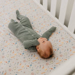Premium Knit Fitted Crib Sheet - Cosmos