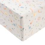 Premium Knit Fitted Crib Sheet - Cosmos