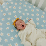 Premium Knit Fitted Crib Sheet - Della