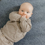 Premium Knit Fitted Crib Sheet - Denim