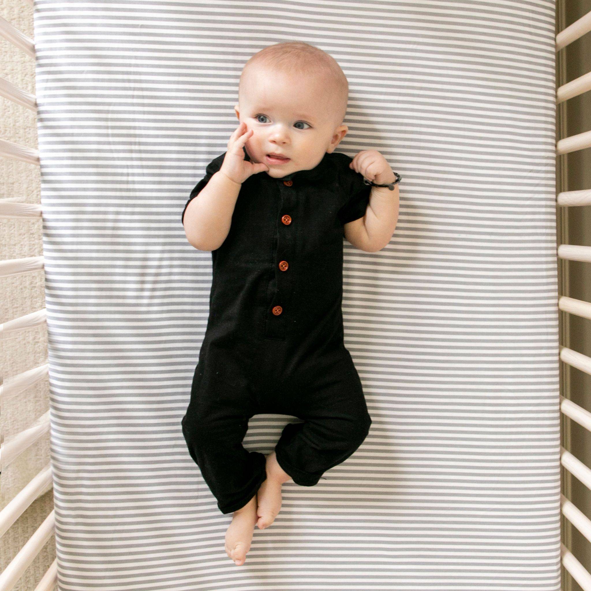 Premium Knit Fitted Crib Sheet - Everest