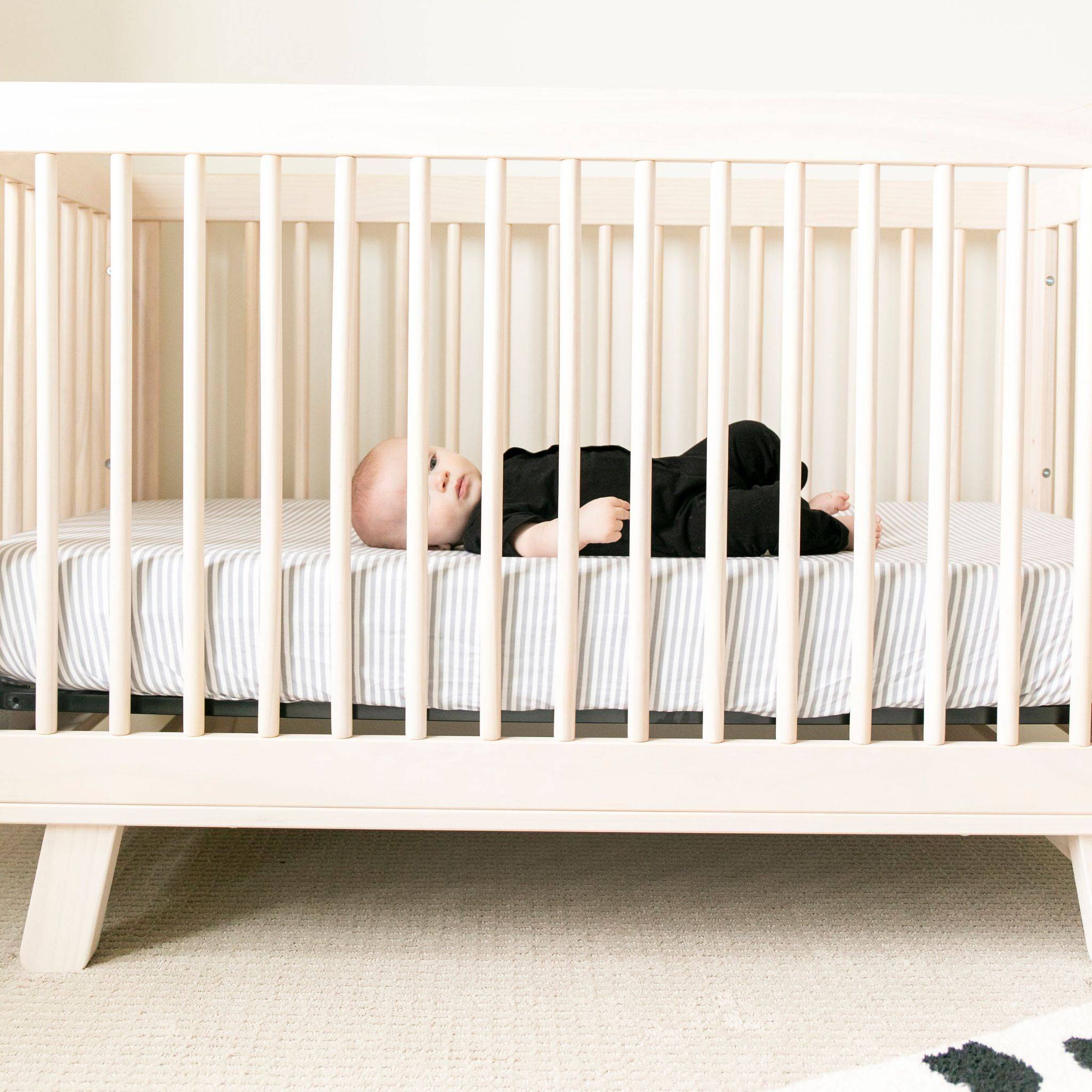 Premium Knit Fitted Crib Sheet - Everest