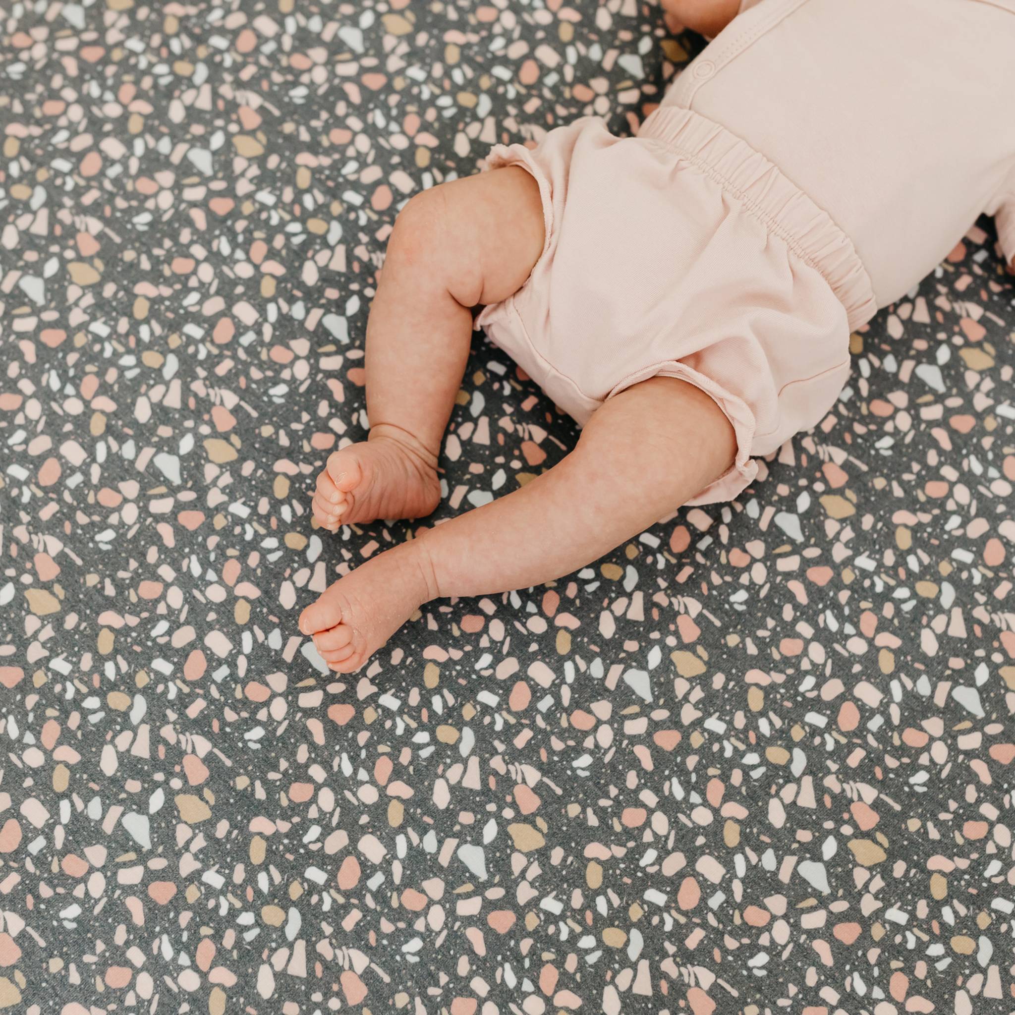 Premium Knit Fitted Crib Sheet - Gemini