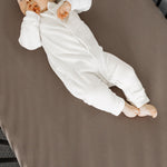 Premium Knit Fitted Crib Sheet - Gobi