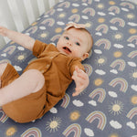 Premium Knit Fitted Crib Sheet - Hope