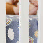 Premium Knit Fitted Crib Sheet - Hope