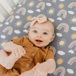 Premium Knit Fitted Crib Sheet - Hope