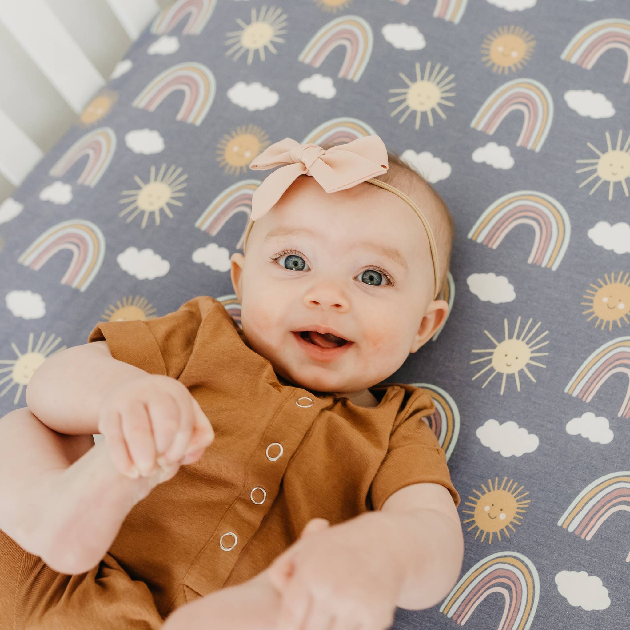 Premium Knit Fitted Crib Sheet - Hope