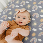 Premium Knit Fitted Crib Sheet - Hope
