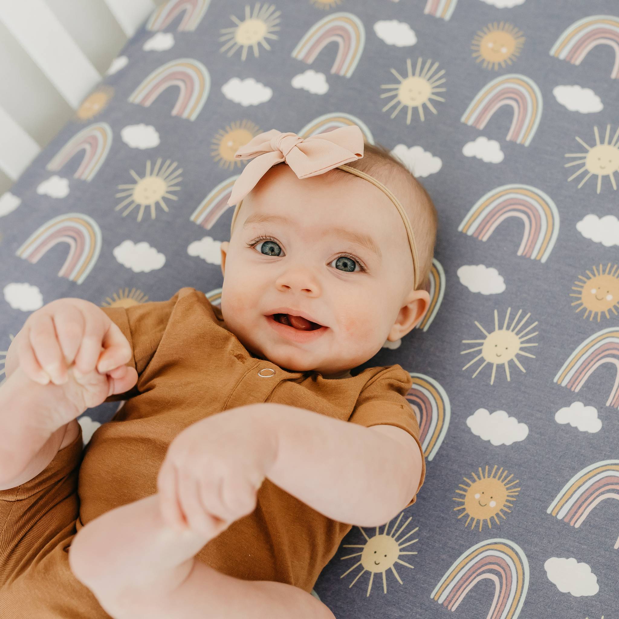 Premium Knit Fitted Crib Sheet - Hope