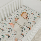 Premium Knit Fitted Crib Sheet - Jo