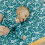 Premium Knit Fitted Crib Sheet - Jurassic Park