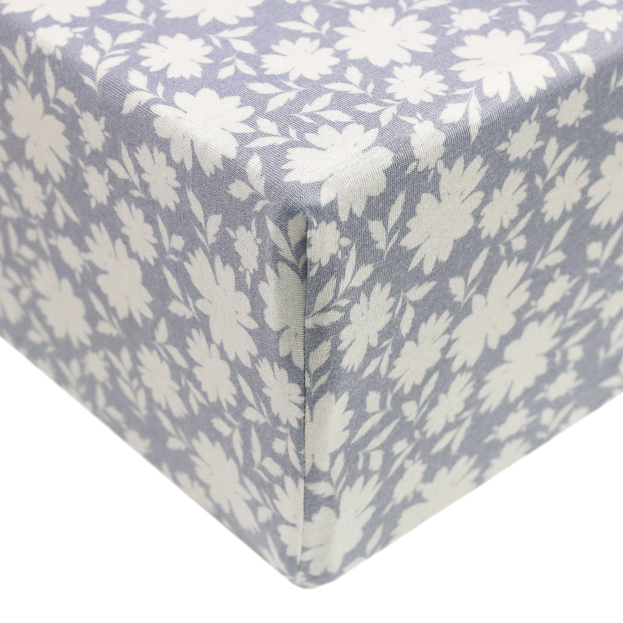 Premium Knit Fitted Crib Sheet - Lacie