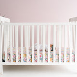 Premium Knit Fitted Crib Sheet - Lark