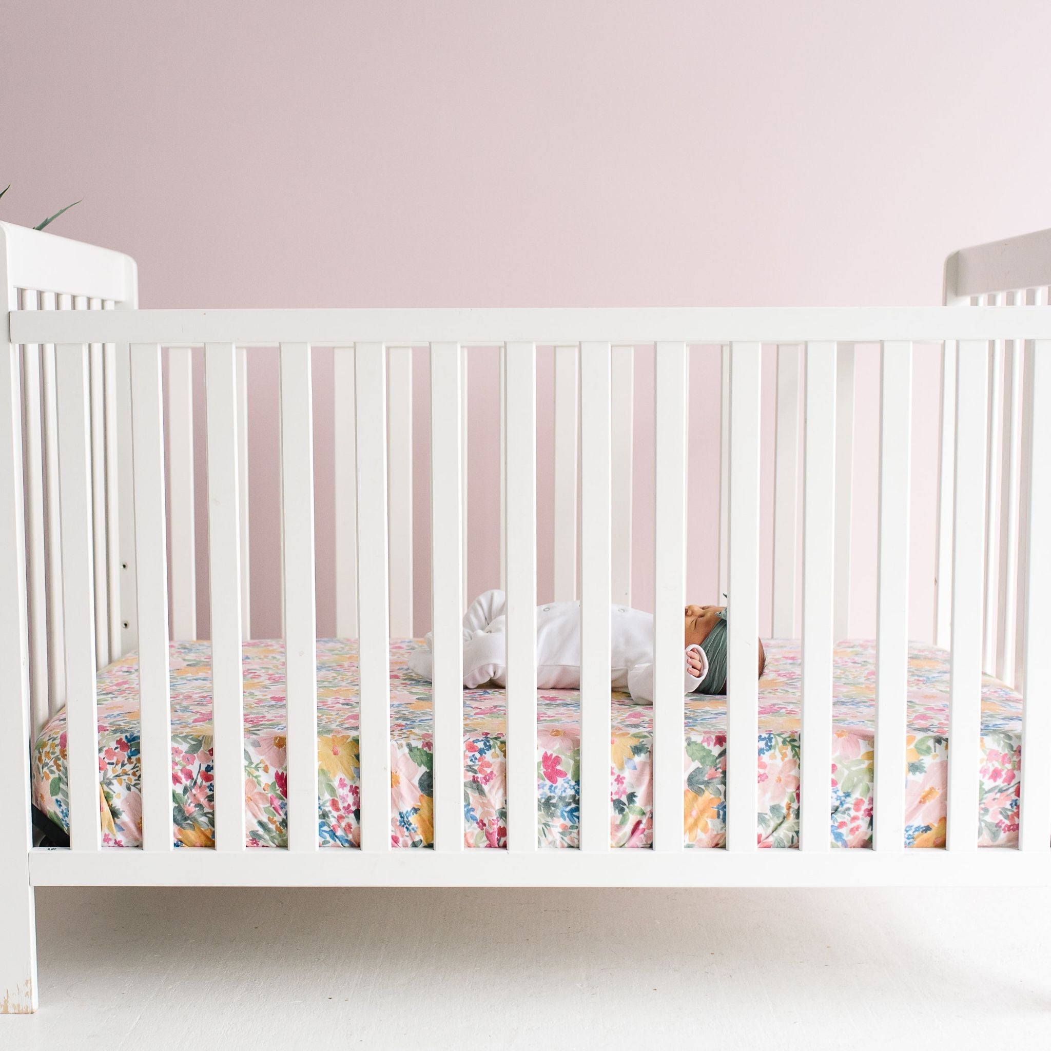 Premium Knit Fitted Crib Sheet - Lark