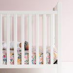 Premium Knit Fitted Crib Sheet - Lark