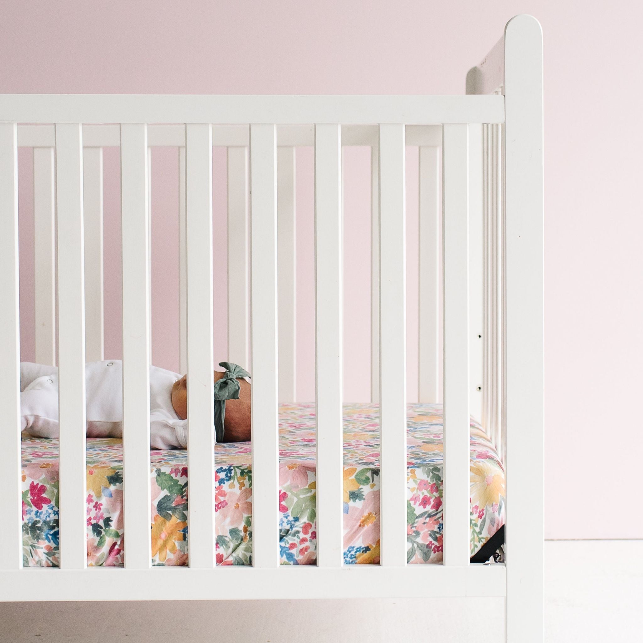 Premium Knit Fitted Crib Sheet - Lark