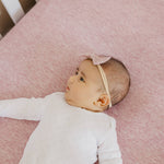 Premium Knit Fitted Crib Sheet - Maeve