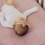 Premium Knit Fitted Crib Sheet - Maeve