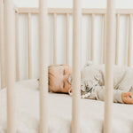 Premium Knit Fitted Crib Sheet - Oat