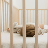 Premium Knit Fitted Crib Sheet - Oat
