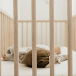 Premium Knit Fitted Crib Sheet - Oat