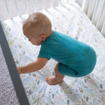Premium Knit Fitted Crib Sheet - Rex