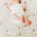 Premium Knit Fitted Crib Sheet - Rex