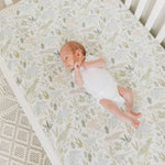 Premium Knit Fitted Crib Sheet - Rex