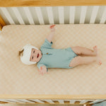 Premium Knit Fitted Crib Sheet - Sol