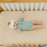 Premium Knit Fitted Crib Sheet - Sol