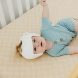 Premium Knit Fitted Crib Sheet - Sol