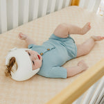 Premium Knit Fitted Crib Sheet - Sol
