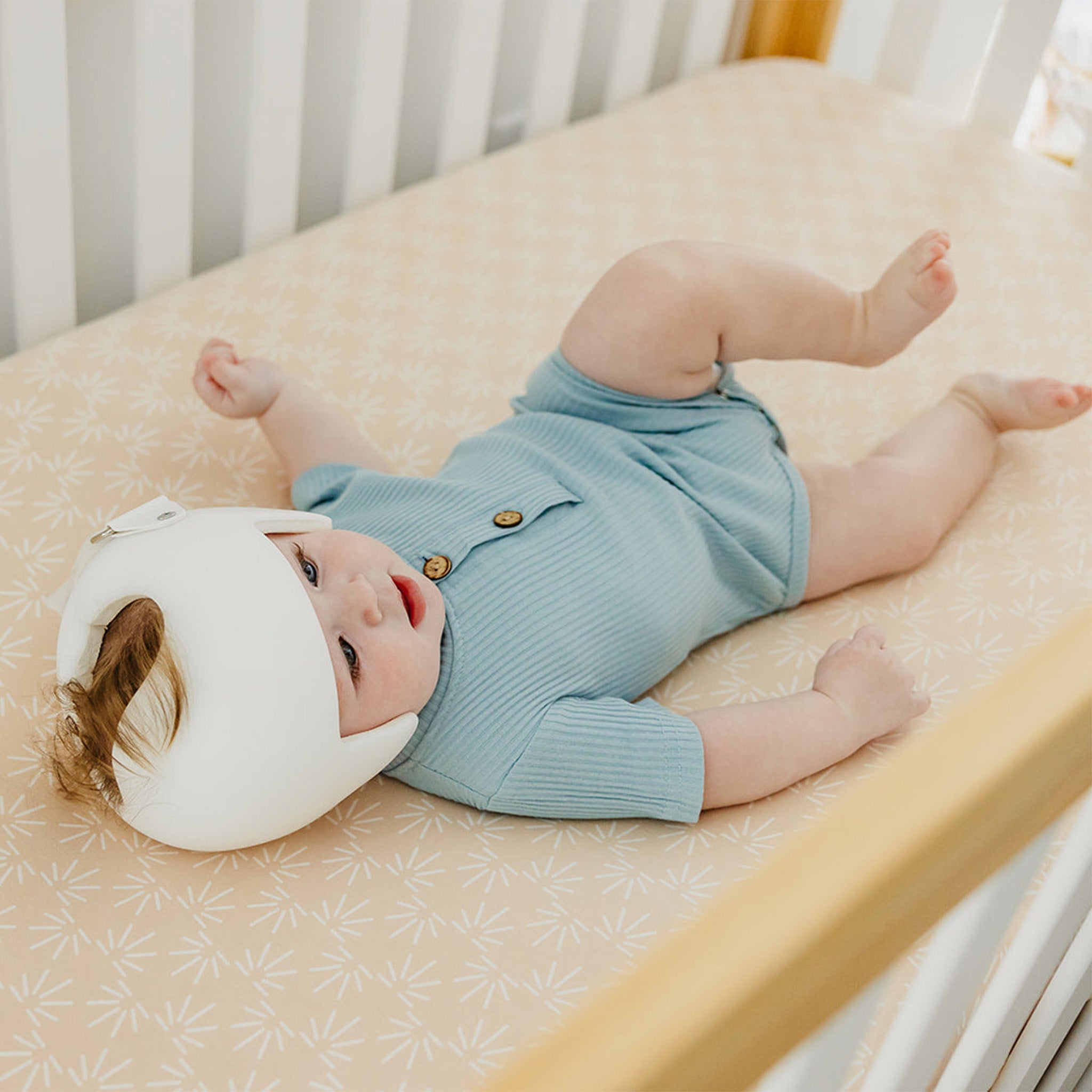 Premium Knit Fitted Crib Sheet - Sol