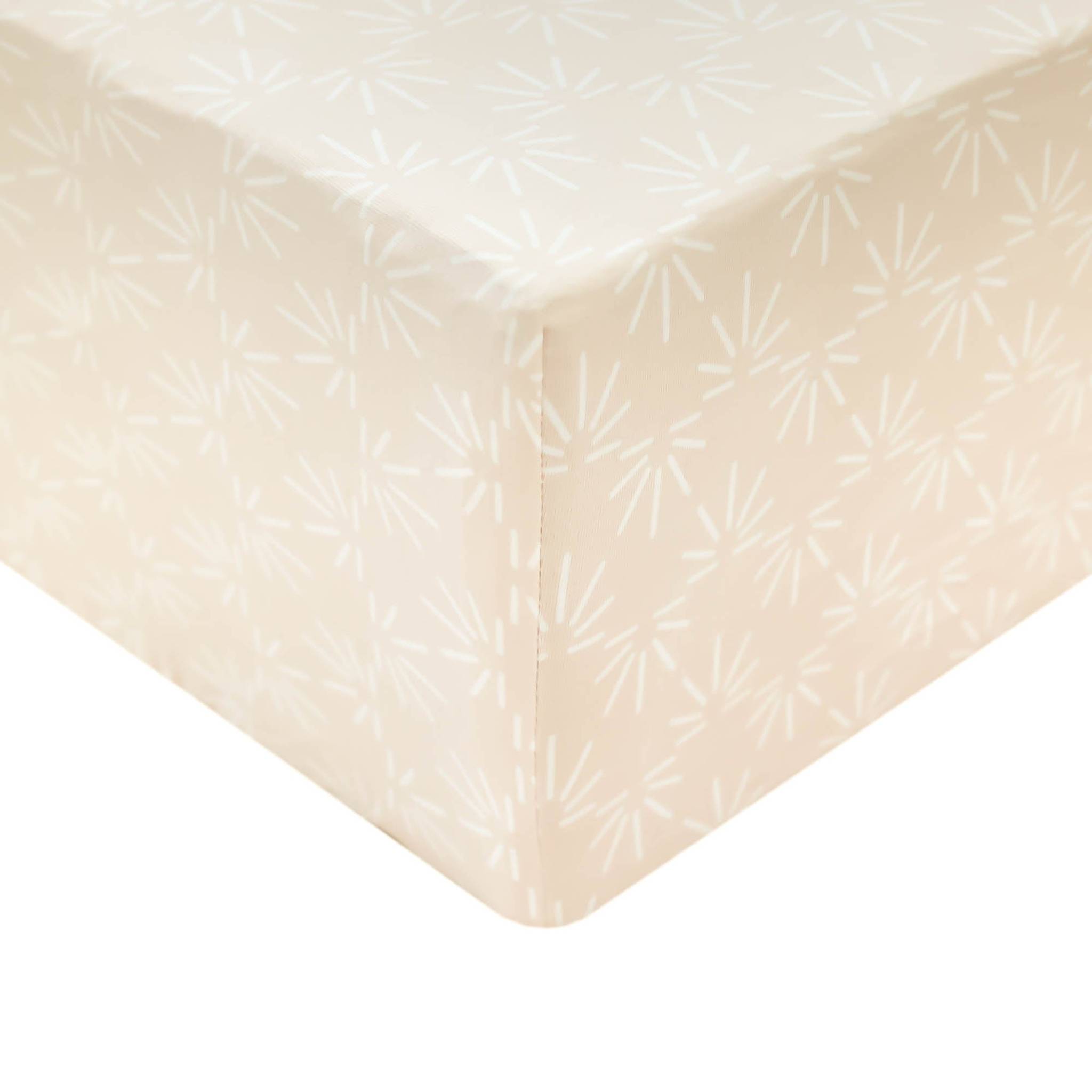 Premium Knit Fitted Crib Sheet - Sol