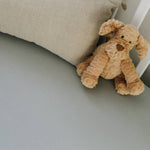 Premium Knit Fitted Crib Sheet - Stone