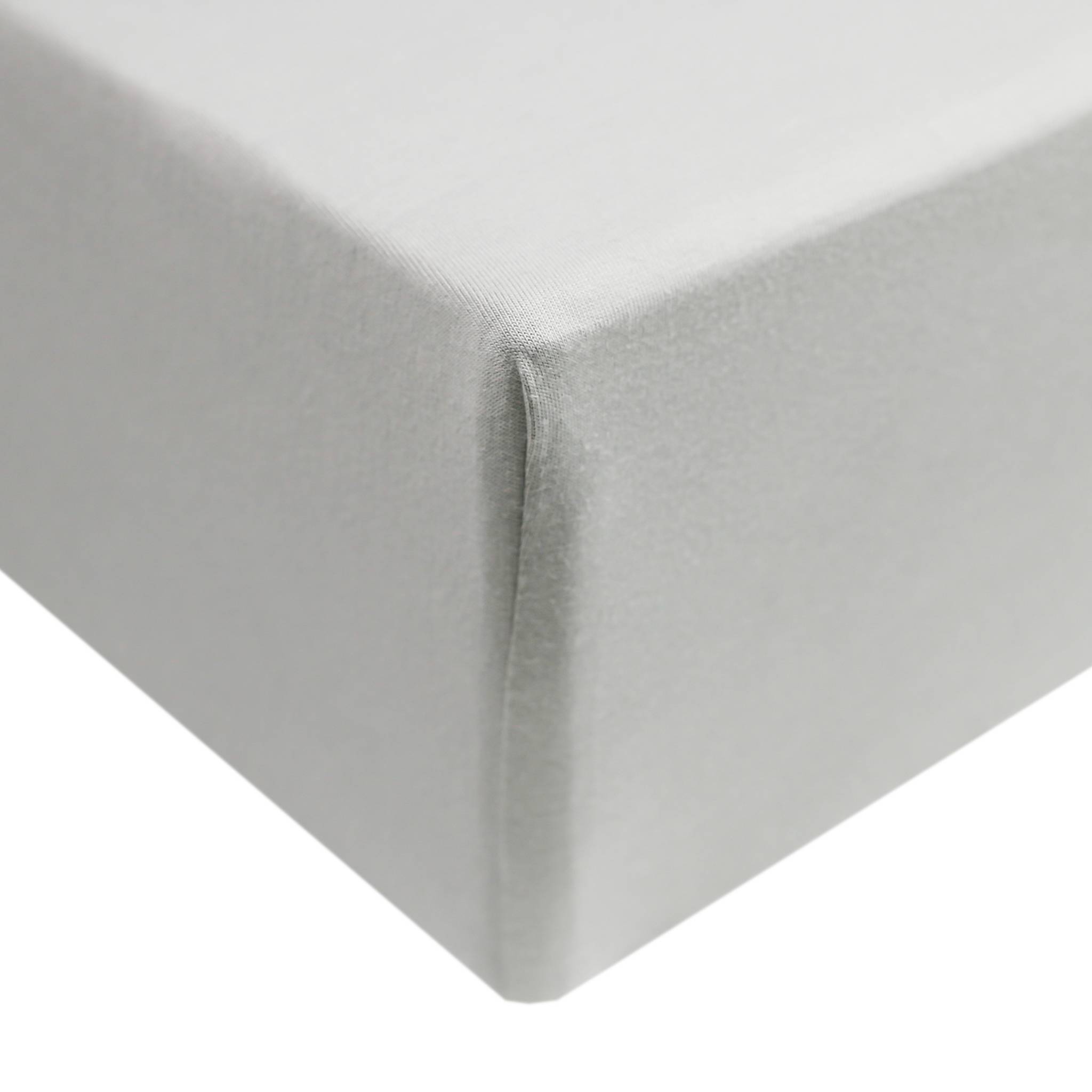 Premium Knit Fitted Crib Sheet - Stone